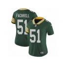 Women's Nike Green Bay Packers #51 Kyler Fackrell Vapor Untouchable Limited Green Team Color NFL Jersey