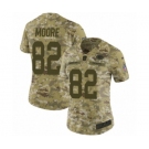 Women's Nike Green Bay Packers #82 J'Mon Moore Limited Camo 2018 Salute to Service NFL Jersey