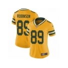 Women's Nike Green Bay Packers #89 Dave Robinson Limited Gold Rush NFL Jersey