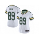 Women's Nike Green Bay Packers #89 Jared Cook Limited White Rush NFL Jersey