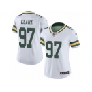 Women's Nike Green Bay Packers #97 Kenny Clark Limited White Rush NFL Jersey