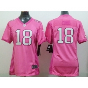 nike women nfl jerseys green bay packers #18 cobb pink[2012 nike love]