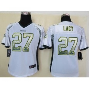 nike women nfl jerseys green bay packers #27 eddie lacy white[Elite drift fashion]