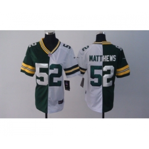 nike women nfl jerseys green bay packers #52 matthews white-green[nikesplit]