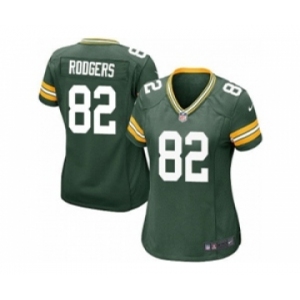 nike women nfl jerseys green bay packers #82 richard rodgers green[nike]