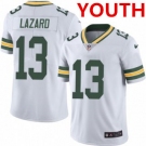 Youth Green Bay Packers #13 Allen Lazard White Vapor Untouchable Limited Stitched Jersey