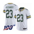 Youth Green Bay Packers #23 Jaire Alexander White Vapor Untouchable Limited Player 100th Season Football Jersey