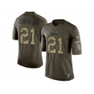 Youth Nike Green Bay Packers #21 Ha Ha Clinton-Dix Green Salute to Service Jerseys