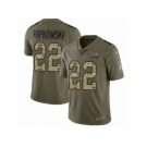 Youth Nike Green Bay Packers #22 Aaron Ripkowski Limited Olive Gold 2017 Salute to Service NFL Jersey