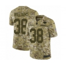 Youth Nike Green Bay Packers #38 Tramon Williams Limited Camo 2018 Salute to Service NFL Jersey