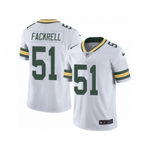 Youth Nike Green Bay Packers #51 Kyler Fackrell Limited White Rush NFL Jersey