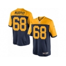 Youth Nike Green Bay Packers #68 Kyle Murphy Limited Navy Blue Alternate NFL Jersey