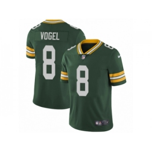 Youth Nike Green Bay Packers #8 Justin Vogel Green Team Color Vapor Untouchable Limited Player NFL Jersey