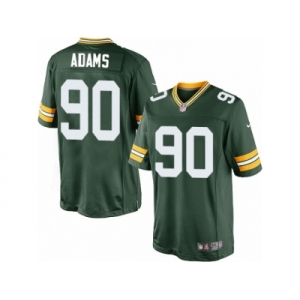 Youth Nike Green Bay Packers #90 Montravius Adams Limited Green Team Color NFL Jersey