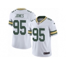 Youth Nike Green Bay Packers #95 Datone Jones Limited White Rush NFL Jersey