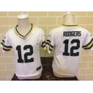 nike kids nfl jerseys green bay packers #12 rodgers white[nike]