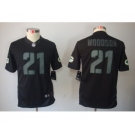nike youth nfl jerseys green bay packers #21 woodson black[nike impact limited]