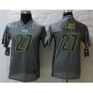 nike youth nfl jerseys green bay packers #27 lacy grey[nike vapor]
