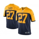 nike youth nfl jerseys green bay packers #27 lacy yellow-blue[nike]