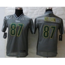 nike youth nfl jerseys green bay packers #87 nelson grey[nike vapor]