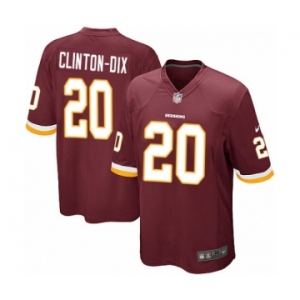 Men's Nike Washington Redskins #20 Ha Clinton-Dix Game Burgundy Red Team Color NFL Jersey