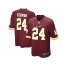 Men's Nike Washington Redskins #24 Josh Norman Game Burgundy Red Team Color NFL Jersey