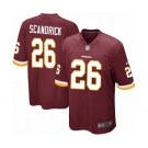 Men's Nike Washington Redskins #26 Orlando Scandrick Game Burgundy Red Team Color NFL Jersey