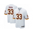 Men's Nike Washington Redskins #33 Sammy Baugh Game White NFL Jersey