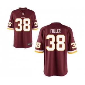 Men's Nike Washington Redskins #38 Kendall Fuller Game Red Team Color NFL Jersey