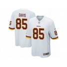 Men's Nike Washington Redskins #85 Vernon Davis Game White NFL Jersey