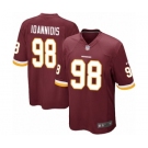 Men's Nike Washington Redskins #98 Matt Ioannidis Game Burgundy Red Team Color NFL Jersey