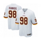 Men's Nike Washington Redskins #98 Matt Ioannidis Game White NFL Jersey