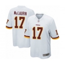 Men's Washington Redskins #17 Terry McLaurin Game White Football Jersey