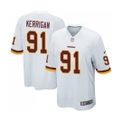 Men's Washington Redskins #91 Ryan Kerrigan Game White Football Jersey