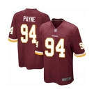 Men's Washington Redskins #94 Da'Ron Payne Game Burgundy Red Team Color Football Jersey