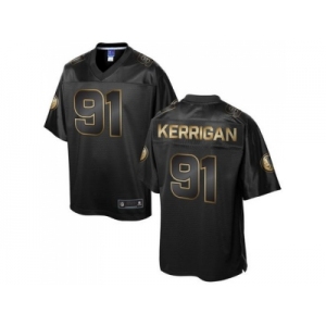 Nike Washington Redskins #91 Ryan Kerrigan Pro Line Black Gold Collection Jersey(Game)