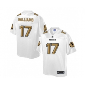 nike nfl jerseys washington redskins #17 williams Pro Line White[game]