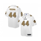 nike nfl jerseys washington redskins #44 riggins Pro Line White[game]