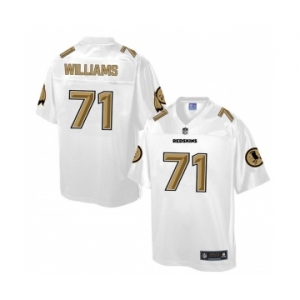 nike nfl jerseys washington redskins #71 trent williams Pro Line White[game][williams]