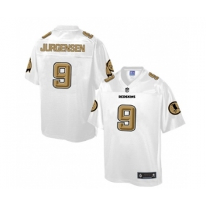 nike nfl jerseys washington redskins #9 sonny jurgensen Pro Line White[game]