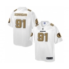 nike nfl jerseys washington redskins #91 kerrigan Pro Line White[game]