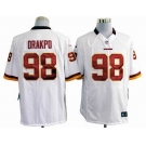 nike nfl jerseys washington redskins #98 orakpo white[game]