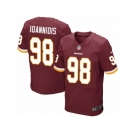 Men Nike Washington Redskins #98 Matthew Ioannidis Elite Burgundy Red Team Color NFL Jersey