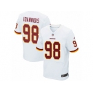 Men Nike Washington Redskins #98 Matthew Ioannidis Elite White NFL Jersey