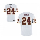 Men Washington Redskins #24 Josh Norman White Elite Jersey