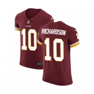 Men's Nike Washington Redskins #10 Paul Richardson Burgundy Red Team Color Vapor Untouchable Elite Player NFL Jersey