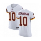 Men's Nike Washington Redskins #10 Paul Richardson White Vapor Untouchable Elite Player NFL Jersey