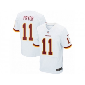 Men's Nike Washington Redskins #11 Terrelle Pryor Elite White NFL Jersey