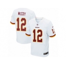 Men's Nike Washington Redskins #12 Colt McCoy Elite White NFL Jersey