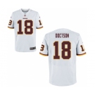 Men's Nike Washington Redskins #18 Josh Doctson Elite White NFL Jersey